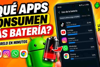 Qué apps consumen más batería